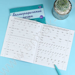 Пропись 165*205 Каллиграфический почерк.Буквы NEW | Фото 3