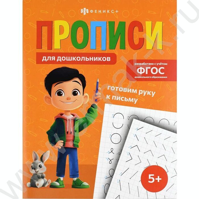 Пропись 165*210 Прописи для дошкольников.Готовим руку к письму NEW | Фото 1