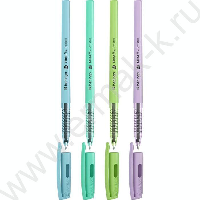 Ручка шар "MatePen Pastel" 0,7мм синяя NEW | Фото 1