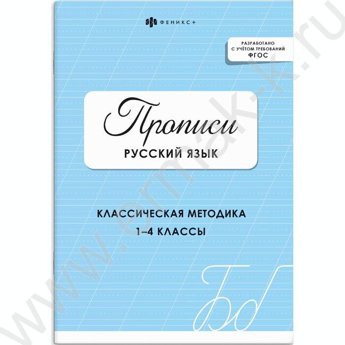 Пропись 165*235 Русский язык NEW | Фото 1