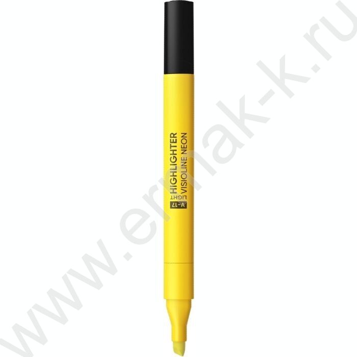 Текстовыделитель /желтый/ 3мм косой Visioline V-17 light Neon NEW | Фото 1