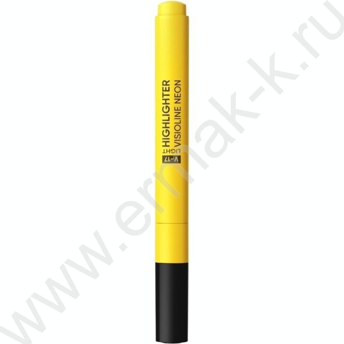 Текстовыделитель /желтый/ 3мм косой Visioline V-17 light Neon NEW | Фото 2
