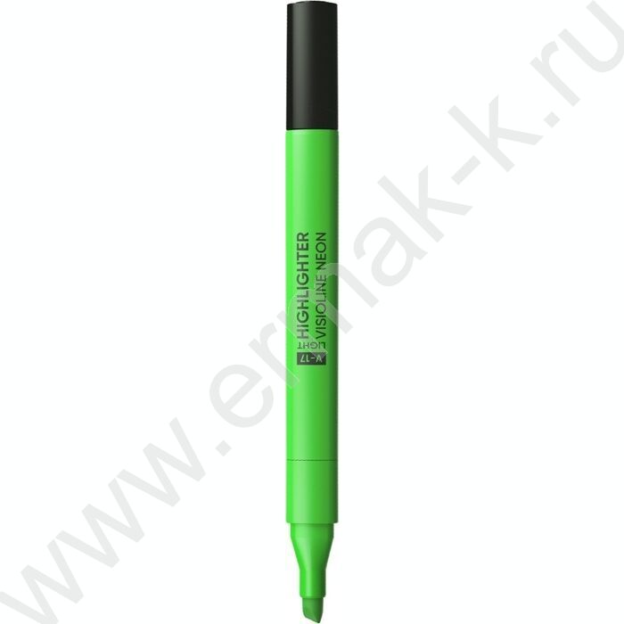 Текстовыделитель /зеленый/ 3мм косой Visioline V-17 light Neon NEW | Фото 1