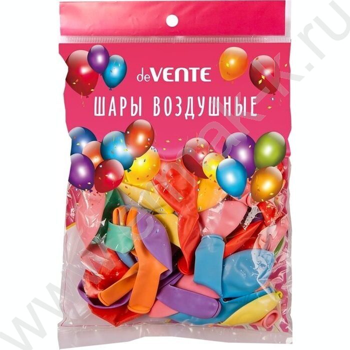 Шар воздушный "Macaroon" Пастельные цвета ассорти 25см NEW | Фото 1
