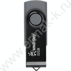 Съемный носитель информации  32GB USB Flash Drive <USB 2.0> черный "Twist" NEW | Фото 1