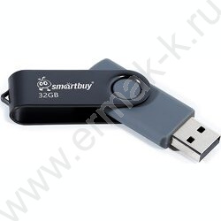Съемный носитель информации  32GB USB Flash Drive <USB 2.0> черный "Twist" NEW | Фото 3