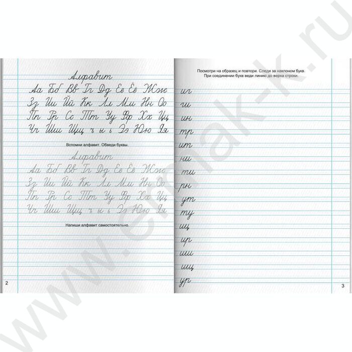 Пропись 165*210 С пояснениями.Исправляем почерк.Слоги и слова 1-4класс NEW | Фото 3