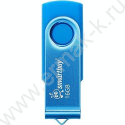 Съемный носитель информации 16B USB Flash Drive <USB 2.0> синий "Twist" NEW | Фото 3