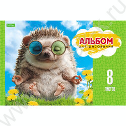 Альбом д/рисования  8л "Веселый движ" 5видов NEW | Фото 3