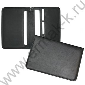 Папка иск.кожа черный