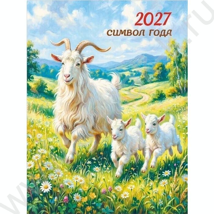 Календарь на магните отрывной 2027г "Символ года" NEW | Фото 1