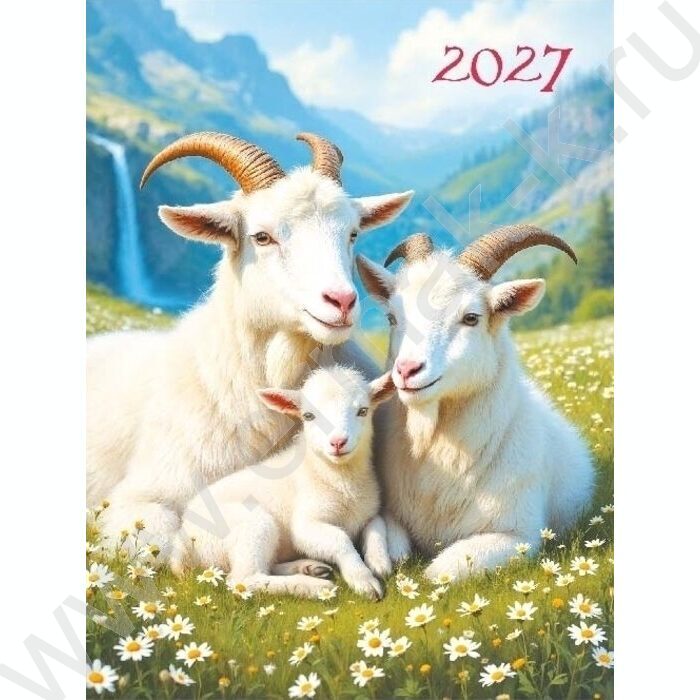 Календарь на магните отрывной 2027г "Символ года" NEW | Фото 1