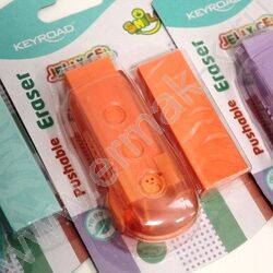 Ластик  выдвижной "Jelly" ассорти, в комплекте с запасным ластиком NEW | Фото 4