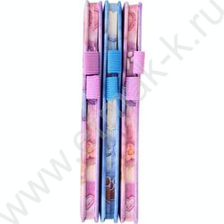 Блокнот-ежедневник 80л 21*14,5см "Мишки" 2 резинки для ручки;цв.обл.с рисунком, /ассорти/, вне NEW | Фото 3