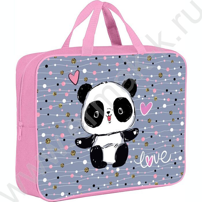Папка д/тетрадей A4 330*260*80мм "Funny panda" NEW | Фото 1