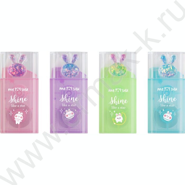 Корректирующая лента 5мм* 6м "Shiny Bunny" /блистер, европодвес /ассорти NEW | Фото 2