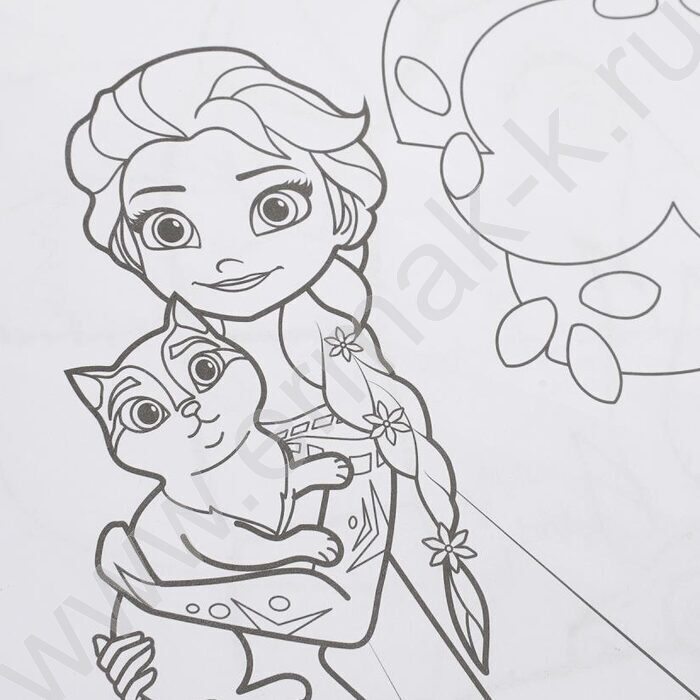Раскраска А4 Верные друзья NEW | Фото 6