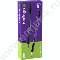 Ручка гелевая черная 0,5мм Tribase Gel grip /грип NEW | Фото 3