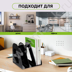 Лоток вертикальный литой "Фаворит" /черный/ ширина 90мм NEW | Фото 5