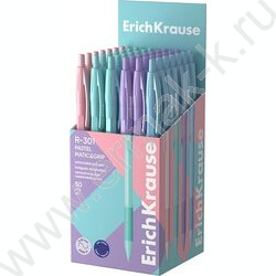 Ручка шар авт R-301 Matic&Grip Pastel 0,7мм, синяя /корпус - ассорти NEW | Фото 2