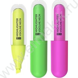 Текстовыделитель /ассорти/ 4,5мм косой Visioline V-23 Neon NEW | Фото 1