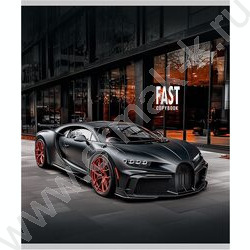 Тетрадь  96л клетка "Спортивные автомобили-8" /перевертыши ассорти NEW | Фото 8