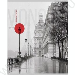 Тетрадь  48л клетка "Монохром" /лен/ ассорти NEW | Фото 6