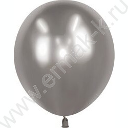 Шар воздушный 12''/30см Серебро хром NEW | Фото 1