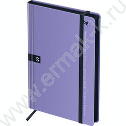 Ежедневник 2027г А5 176л "Monochrome. Mauve" лиловый /7БЦ , soft touch NEW | Фото 1