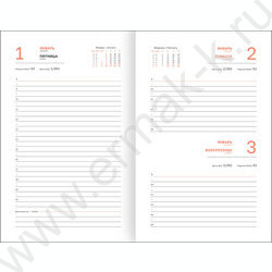 Ежедневник 2027г А5 168л золотой /бумвинил NEW | Фото 6