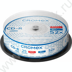 Матрица CD-R 700/52х (Cake Box по 25) NEW | Фото 1