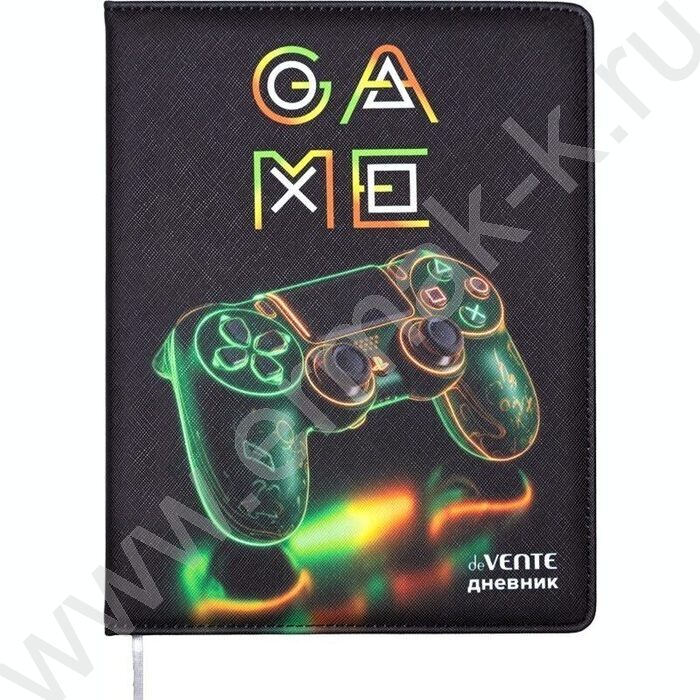 Дневник 5-11кл. /тв.обл. /иск.антивандаль.кожа  /ляссе "Game" NEW | Фото 1
