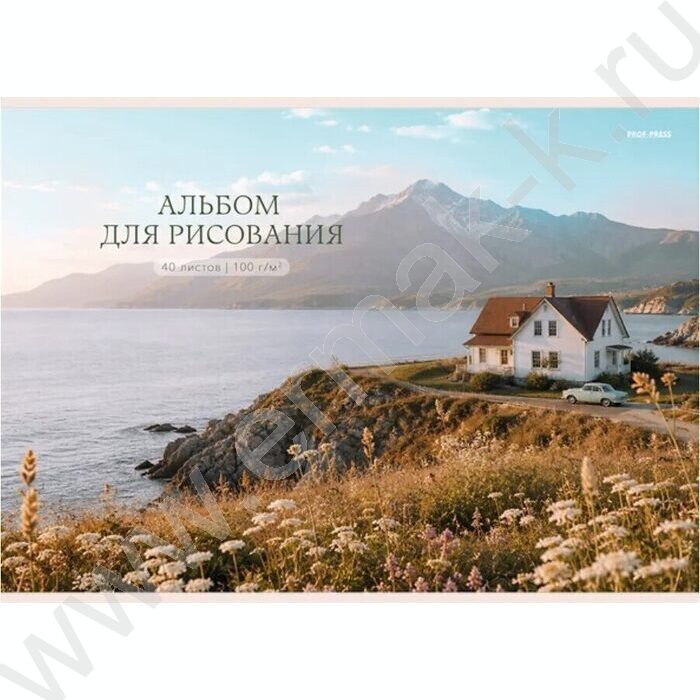 Альбом д/рисования 40л "Природа-12" ассорти NEW | Фото 3