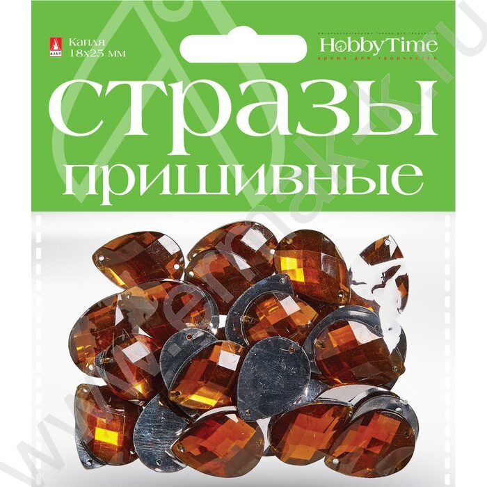 Стразы пришивные Капля 18*25мм 10цв | Фото 3