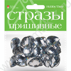 Стразы пришивные Капля 18*25мм 10цв | Фото 7