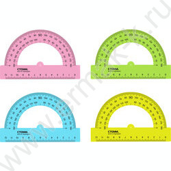 Транспортир 180*12см флюор прозр | Фото 1