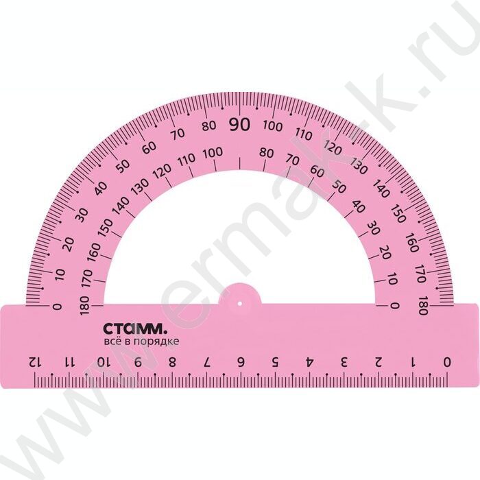 Транспортир 180*12см флюор прозр | Фото 3