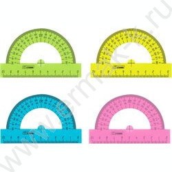 Транспортир 180*10см прозр.флюор | Фото 2