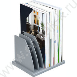 Лоток вертикально-гориз. разборный /серый, 210мм/ 6отд. | Фото 6