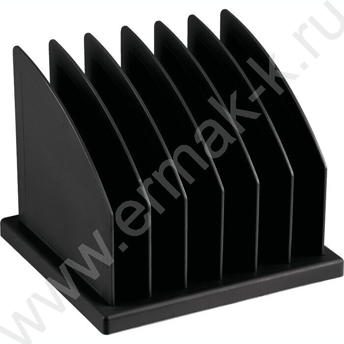 Лоток вертикально-гориз. разборный /черный,210мм/ 6отд. | Фото 1