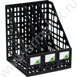 Лоток вертикальный разборный /чёрный,250мм/ 4отд. | Фото 6