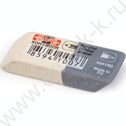 Ластик комбинированный серо-белый "Sanpearl" (KIN 6541) | Фото 1