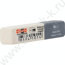 Ластик комбинированный серо-белый "Sanpearl" (KIN 6541) | Фото 1