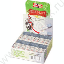 Ластик комбинированный серо-белый "Sanpearl" (KIN 6541) | Фото 5