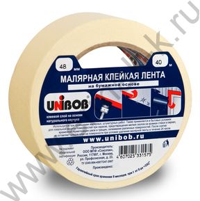 Скотч малярный 48*40 Unibob