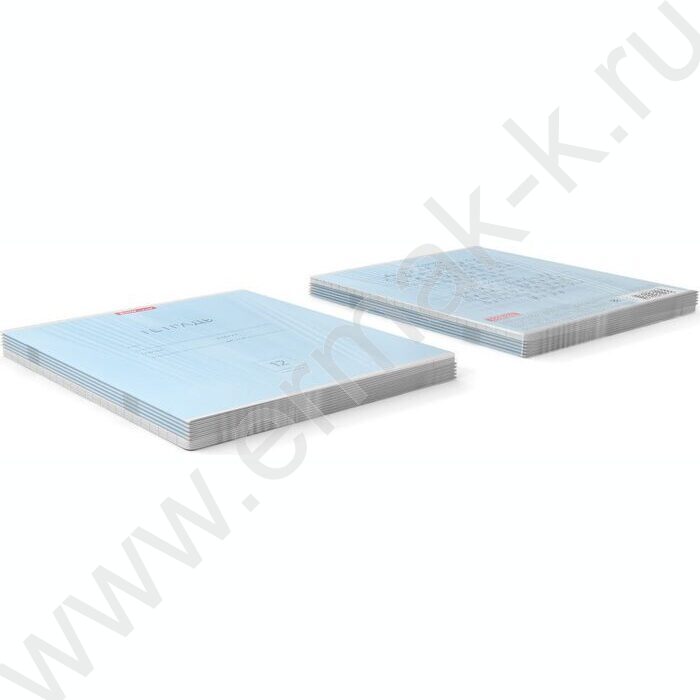 Тетрадь  12л линейка "Классика" голубой | Фото 3