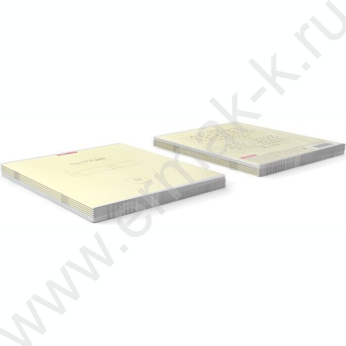 Тетрадь  12л линейка "Классика" жёлтый | Фото 3