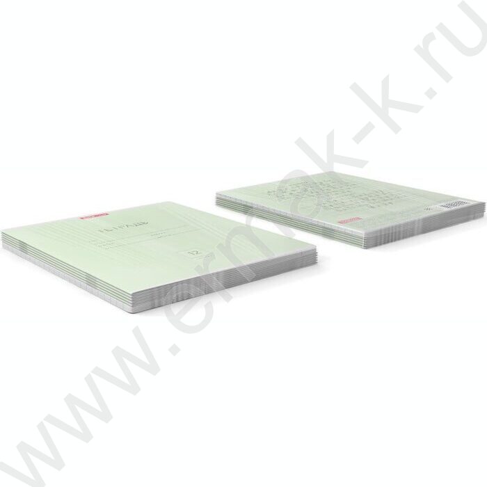 Тетрадь  12л линейка "Классика" зеленый | Фото 3