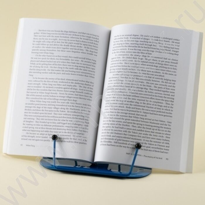 Подставка д/книг синяя | Фото 6