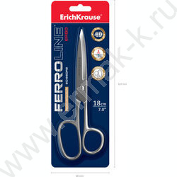 Ножницы 18см Ferro металл/блистер,европодвес | Фото 5